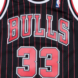 Jersey Clásico Chicago Bulls 1995-96 – Scottie Pippen #33 Negro