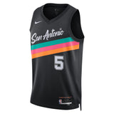 Jersey San Antonio Spurs City Edition 2026 – Stephon Castle #5