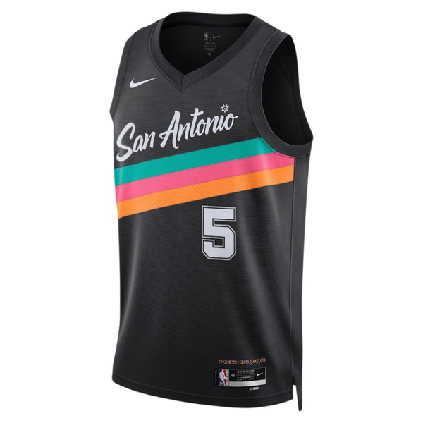 Jersey San Antonio Spurs City Edition 2026 – Stephon Castle #5