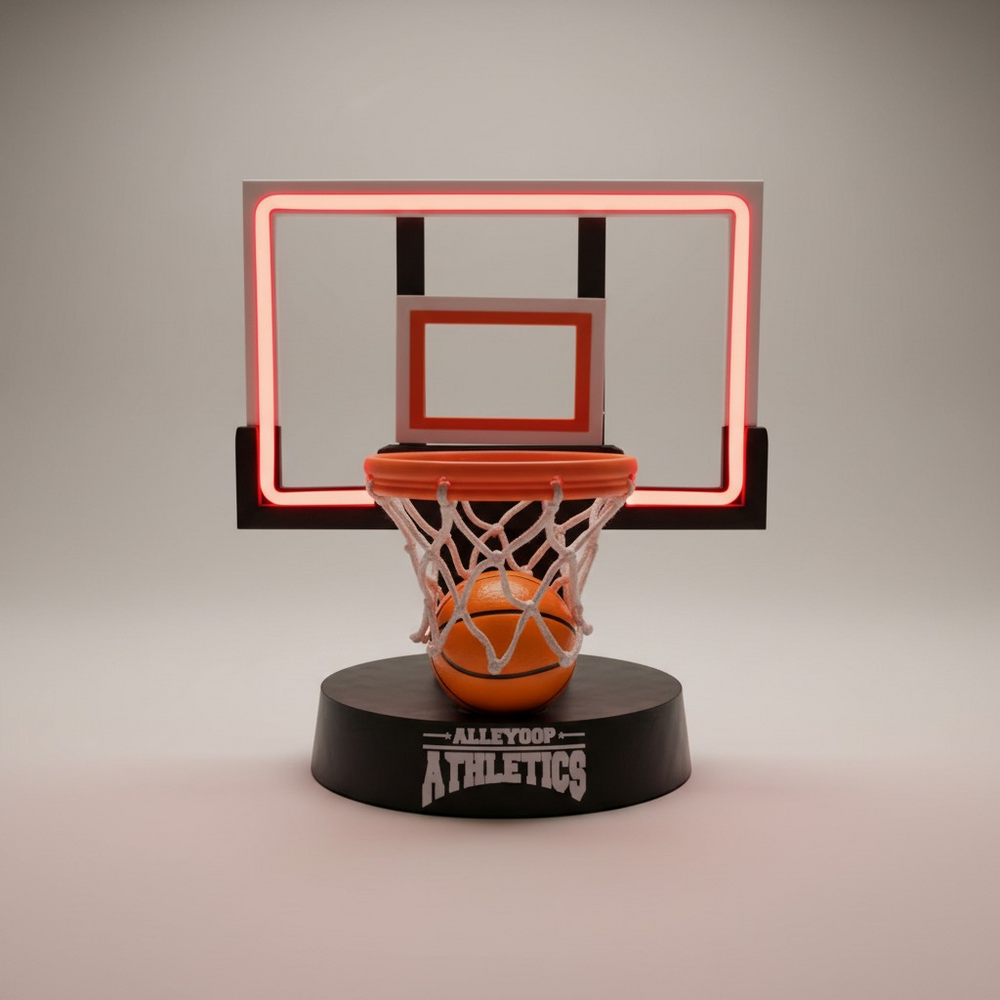 Alleyoop HoopLight 2.0 RGB – Lámpara de Tablero de Básquet