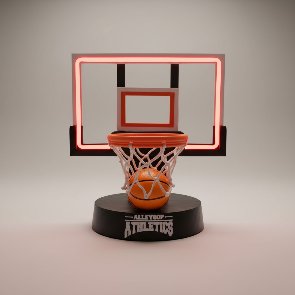 Alleyoop HoopLight 2.0 RGB – Lámpara de Tablero de Básquet