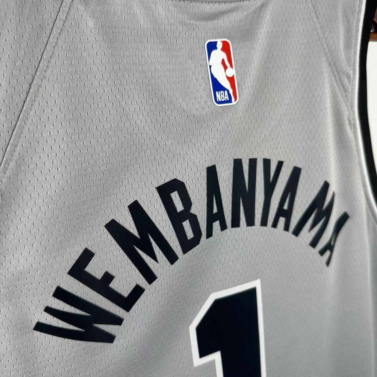 Jersey San Antonio Spurs Statement 2026 – Victor Wembanyama #1
