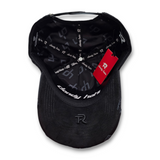 Gorra Diseño Dandy Hats X Fuerza Regida Distressed Negro Rojo