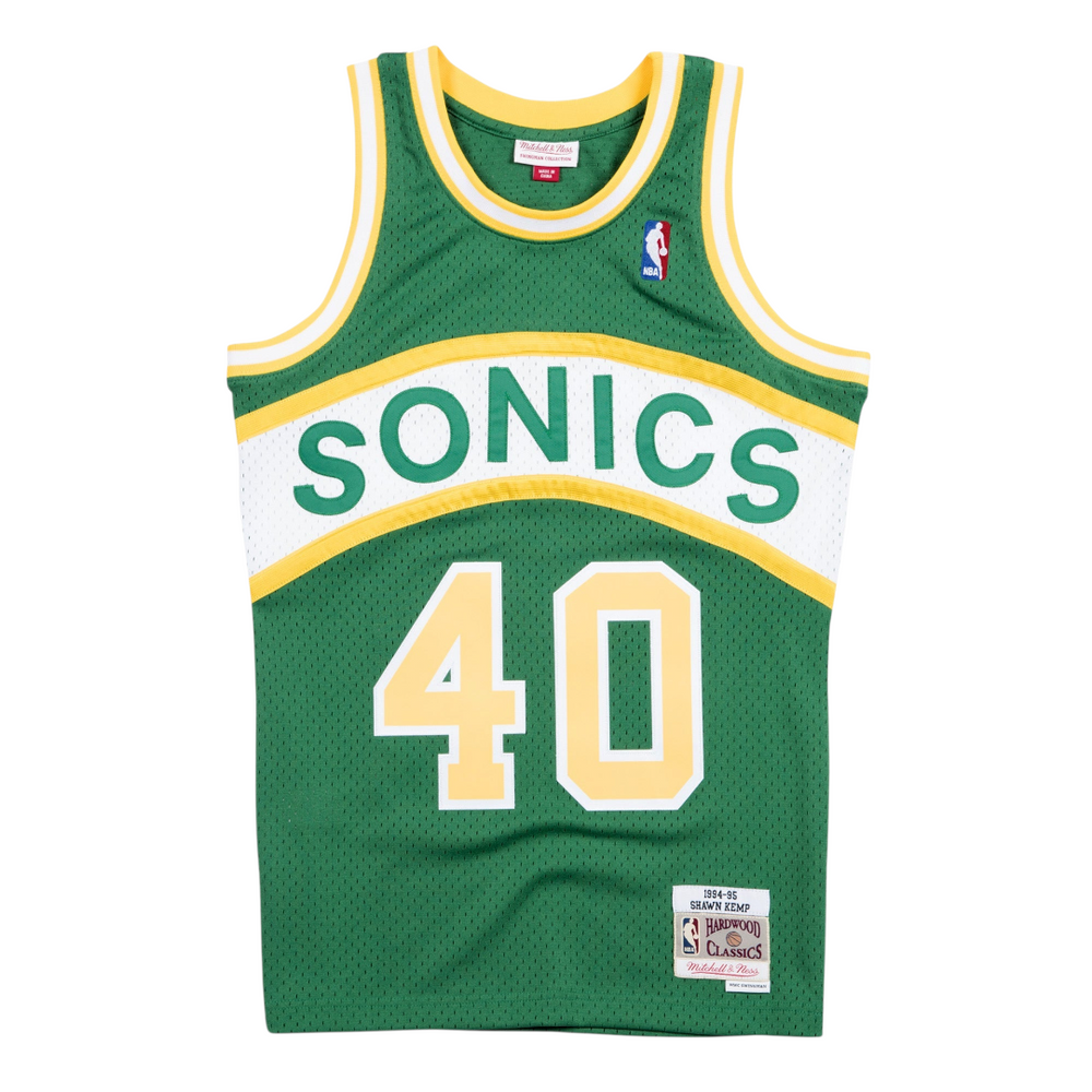 Jersey Seattle Supersonics Classic 1994-95 – Shawn Kemp #40