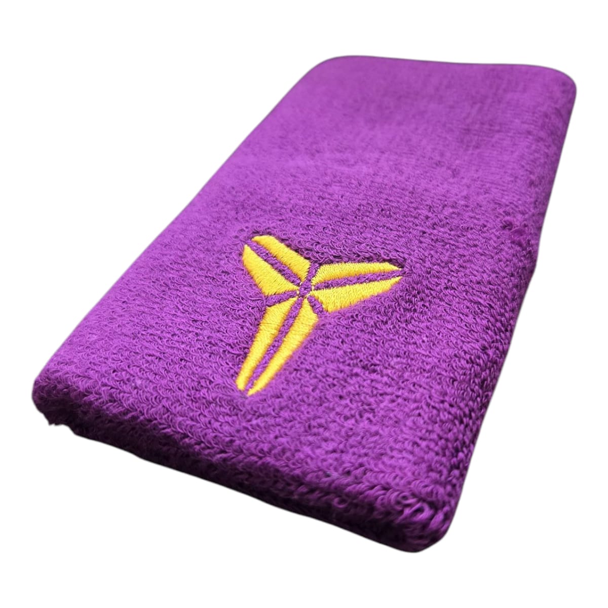 Muñequera Deportiva Doble Ancho – Logo Estilo Kobe