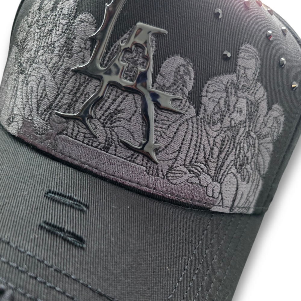 Gorra Diseño Última Cena Rude Awakenings Cristales