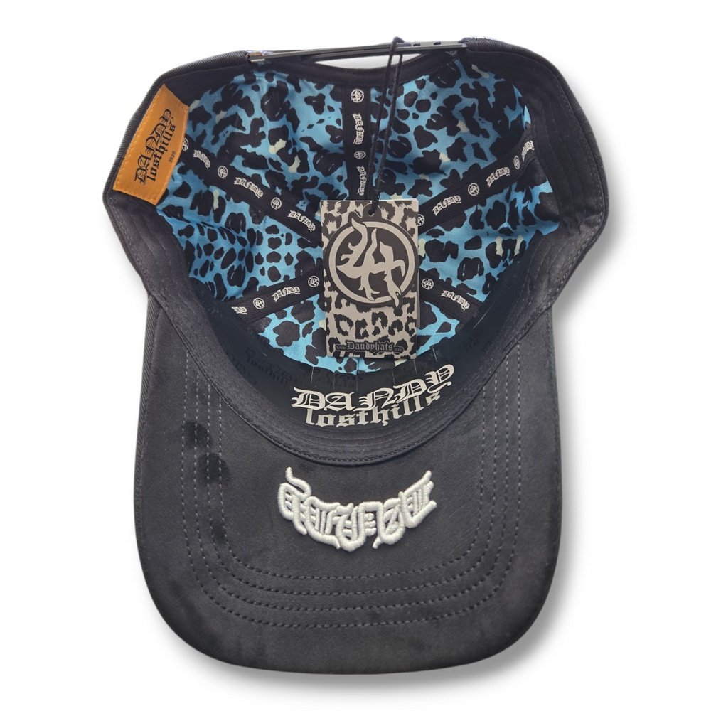 Gorra Diseño Dandy Hats X Lost Hills Chrome Negro Plata
