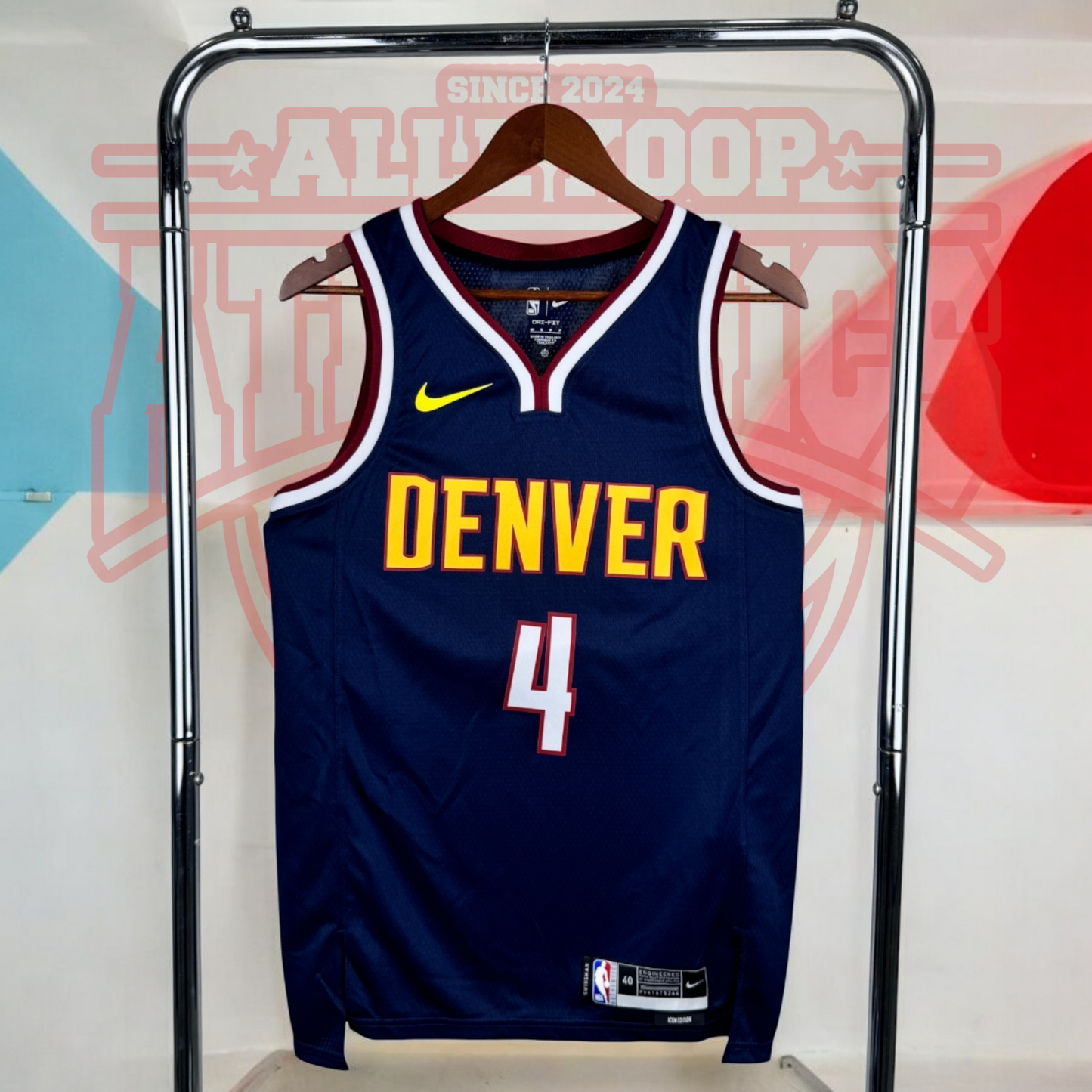 Jersey  Denver Nuggets Icon Edition 2025 – Russell Westbrook #4