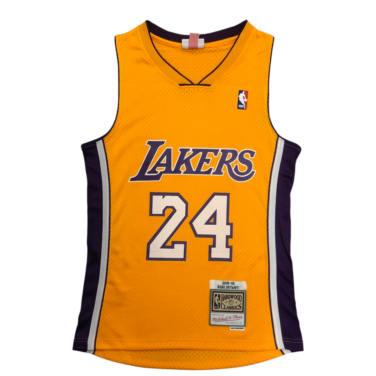 Jersey Basquetbol Clásico Los Angeles Lakers Amarillo 08/09 Kobe Bryant