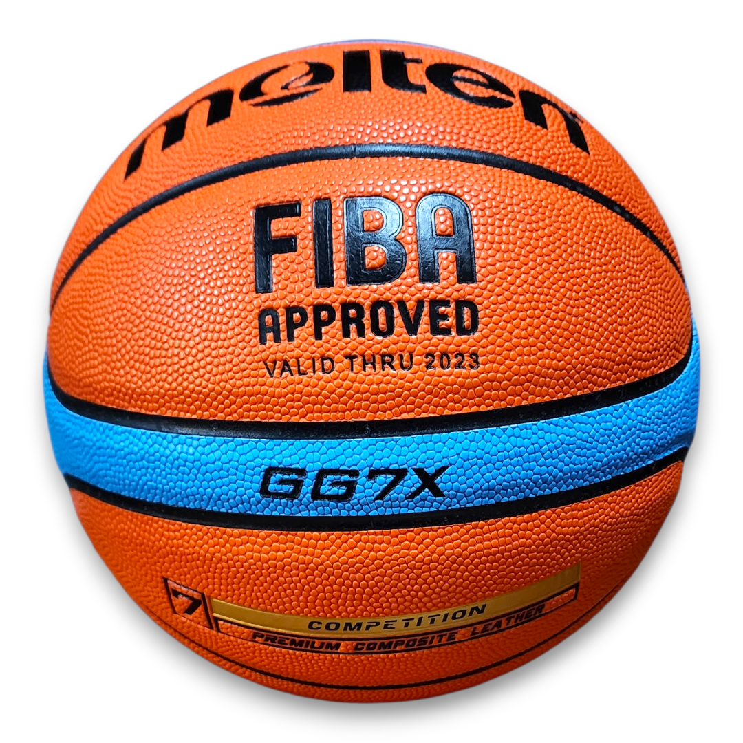 Balón De Básquetbol Molten GG7X Interior/Exterior Naranja - Azul Piel Sintética