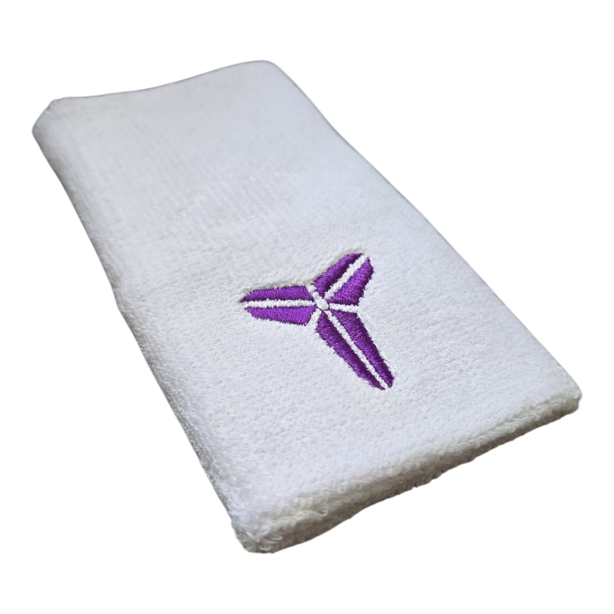 Muñequera Deportiva Doble Ancho – Logo Estilo Kobe