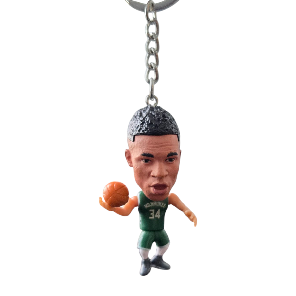 Llavero Figura de Jugador de Básquetbol – Mini Coleccionable con Balón