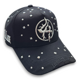 Gorra Diseño Dandy Hats X Lost Hills Chrome Negro Plata