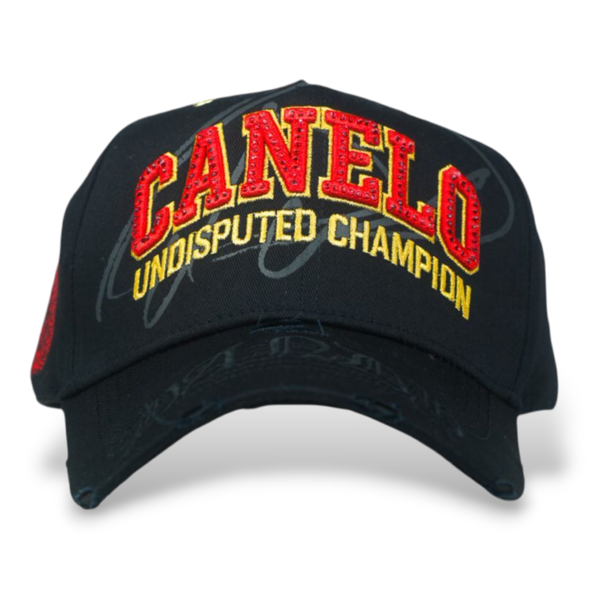 Gorra Diseño Dandy Hats X Canelo Pound For Pound Cristales