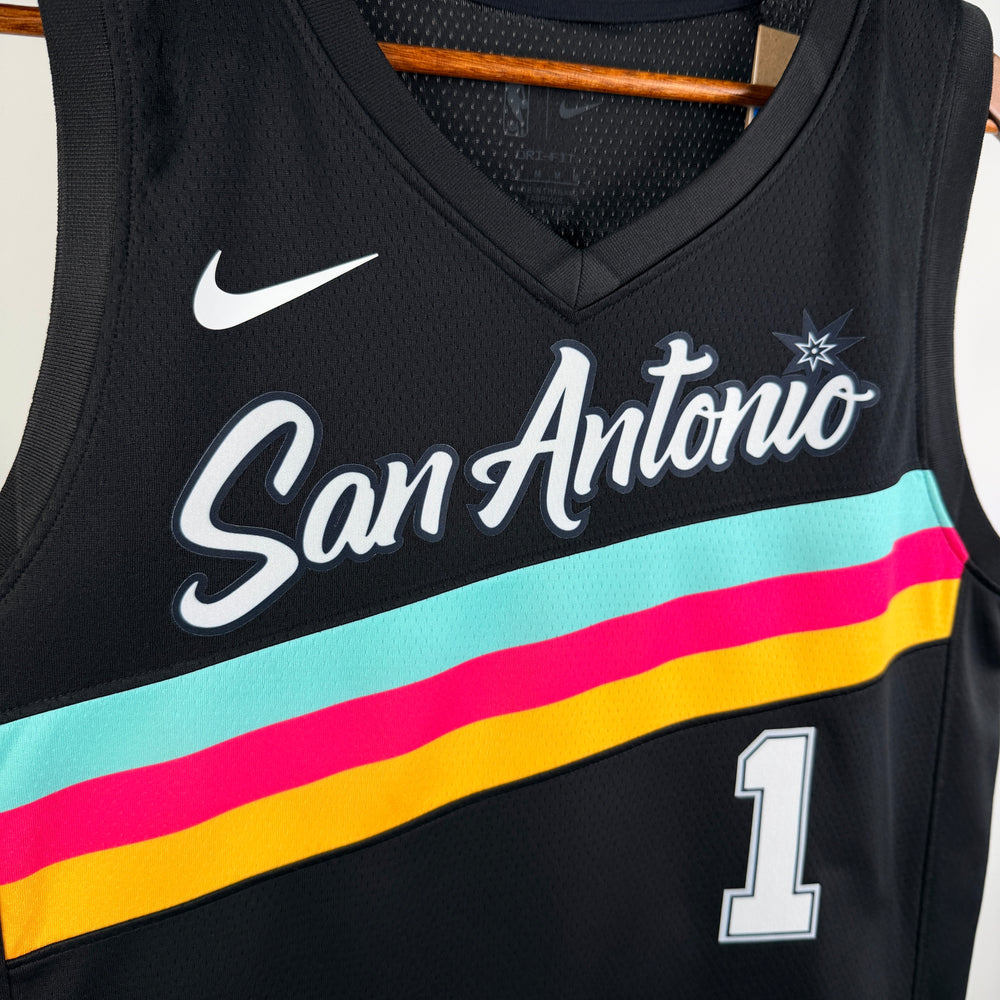 Jersey San Antonio Spurs City Edition 2026 – Victor Wembanyama #1