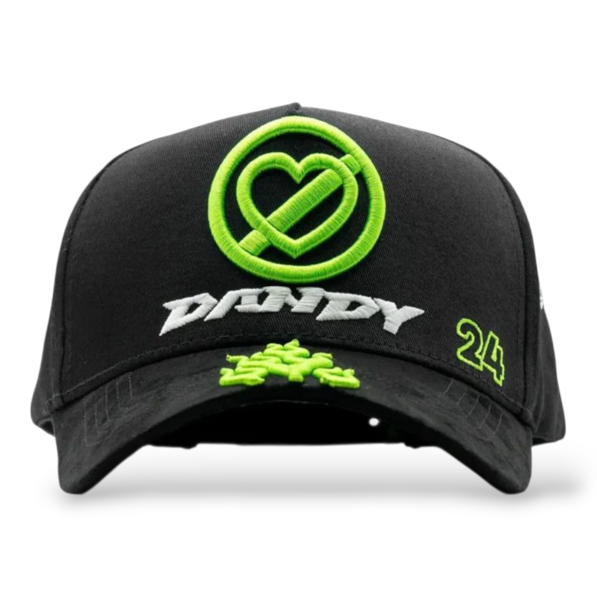 Gorra Diseño Dandy Hats X Fuerza Regida Glow No Te Enamores