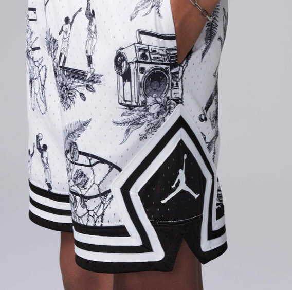 Shorts Diamond Older – MJ Printed Edition Blanco