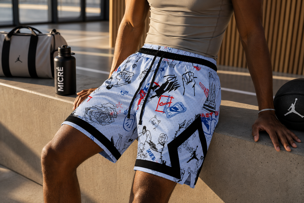 Shorts Diamond – MJ Street Art Edition Pearl