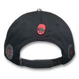 Gorra Diseño Barbas X Ct Murakami Rojo Cristales Negro