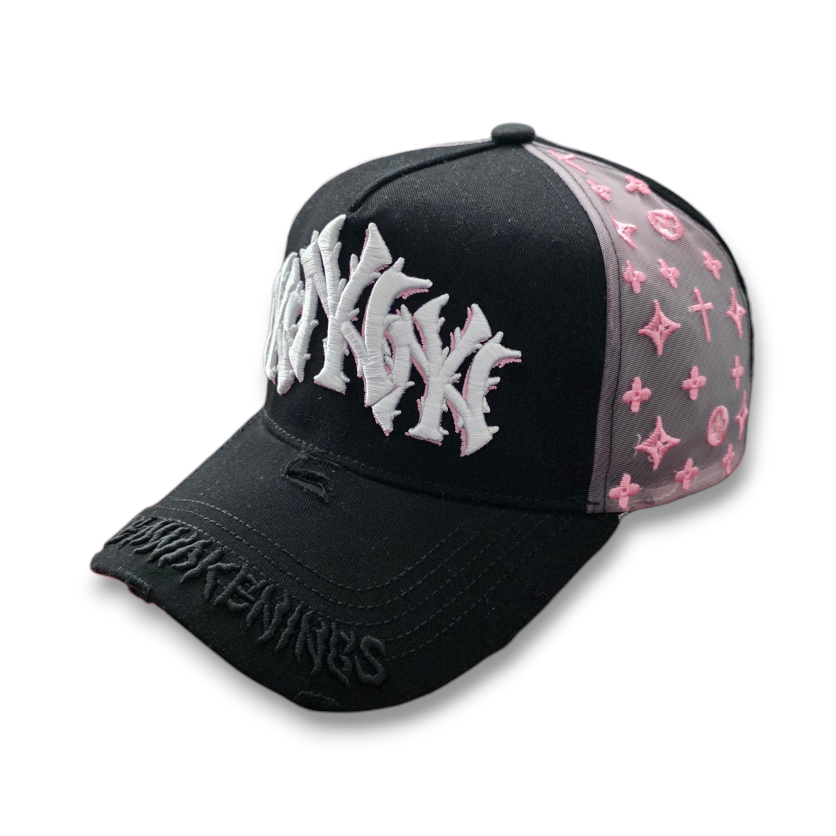 Gorra Rude Awakenings Ny Thorns Negro Rosa Nanana Drop