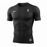 Playera Compresiva Under Jersey NBA – Manga Corta