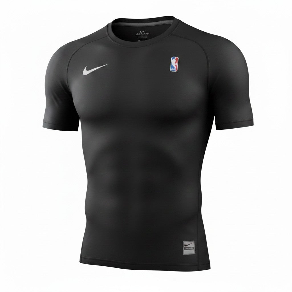Playera Compresiva Under Jersey NBA – Manga Corta