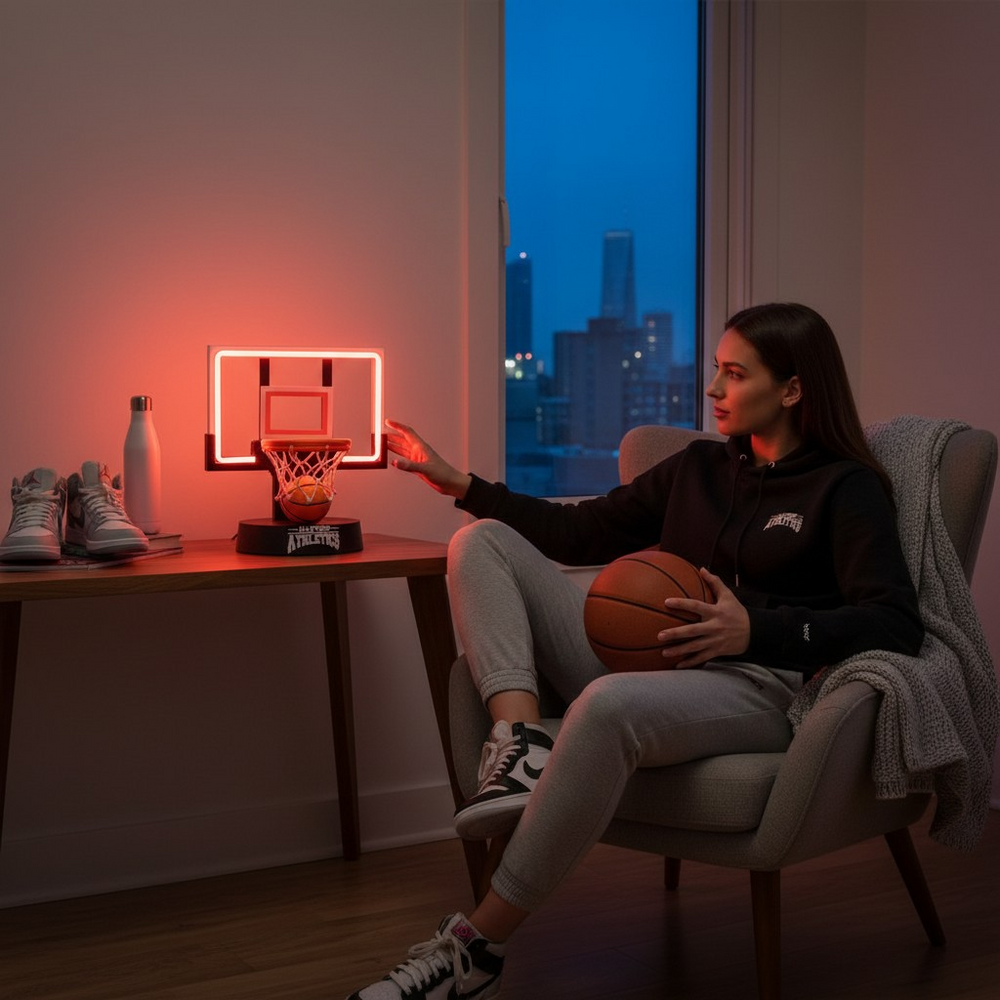 Alleyoop HoopLight 2.0 RGB – Lámpara de Tablero de Básquet
