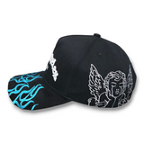 Gorra Diseño Dandy Hats Los Angeles Dandy Club Flamas Azules
