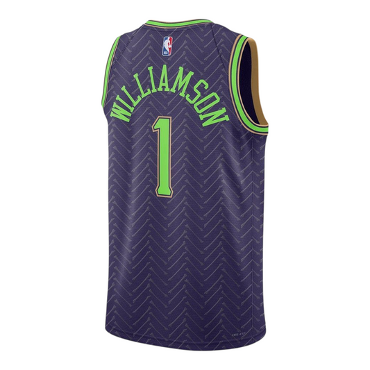 Jersey City Edition 2024 New Orleans Pelicans – Zion Williamson #1