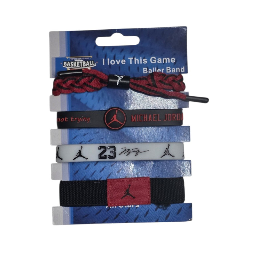Kit de Pulseras NBA – Set de 4 Pulseras