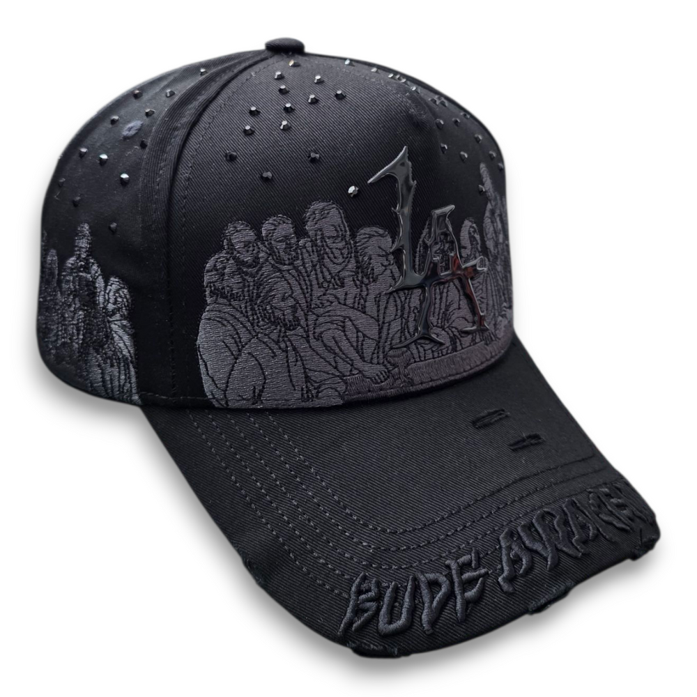 Gorra Diseño Última Cena Rude Awakenings Cristales
