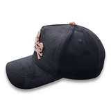 Gorra Diseño Bar Skull Oro Rosa Calaveras Diamantes