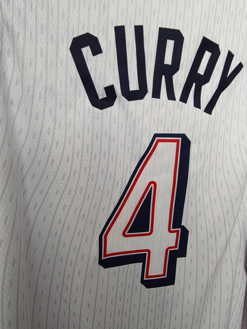 Jersey USA Basketball Juegos Olímpicos 2024 – #4 Curry Blanco