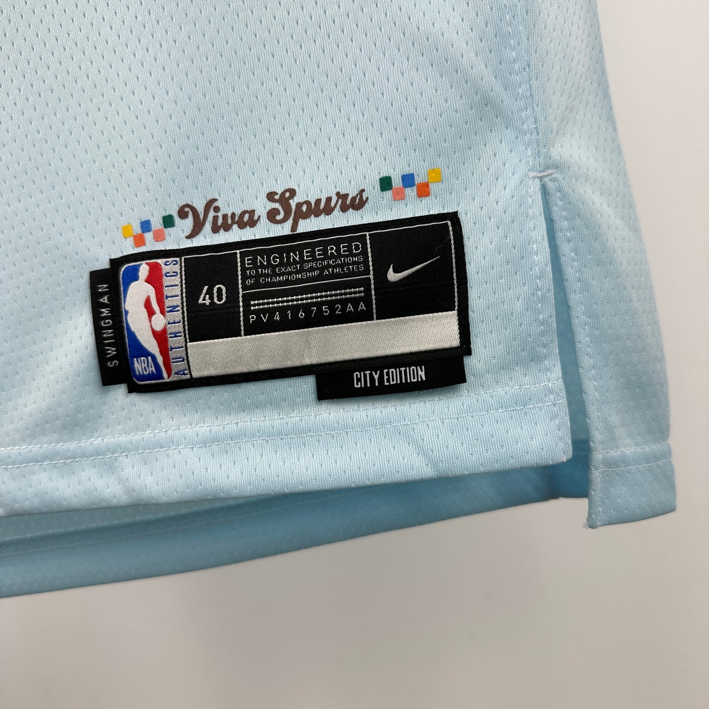Jersey  San Antonio Spurs City Edition 2025 – Victor Wembanyama #1