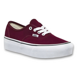 Tenis Vans Authentic Platform – Estilo Clásico con Suela Elevada