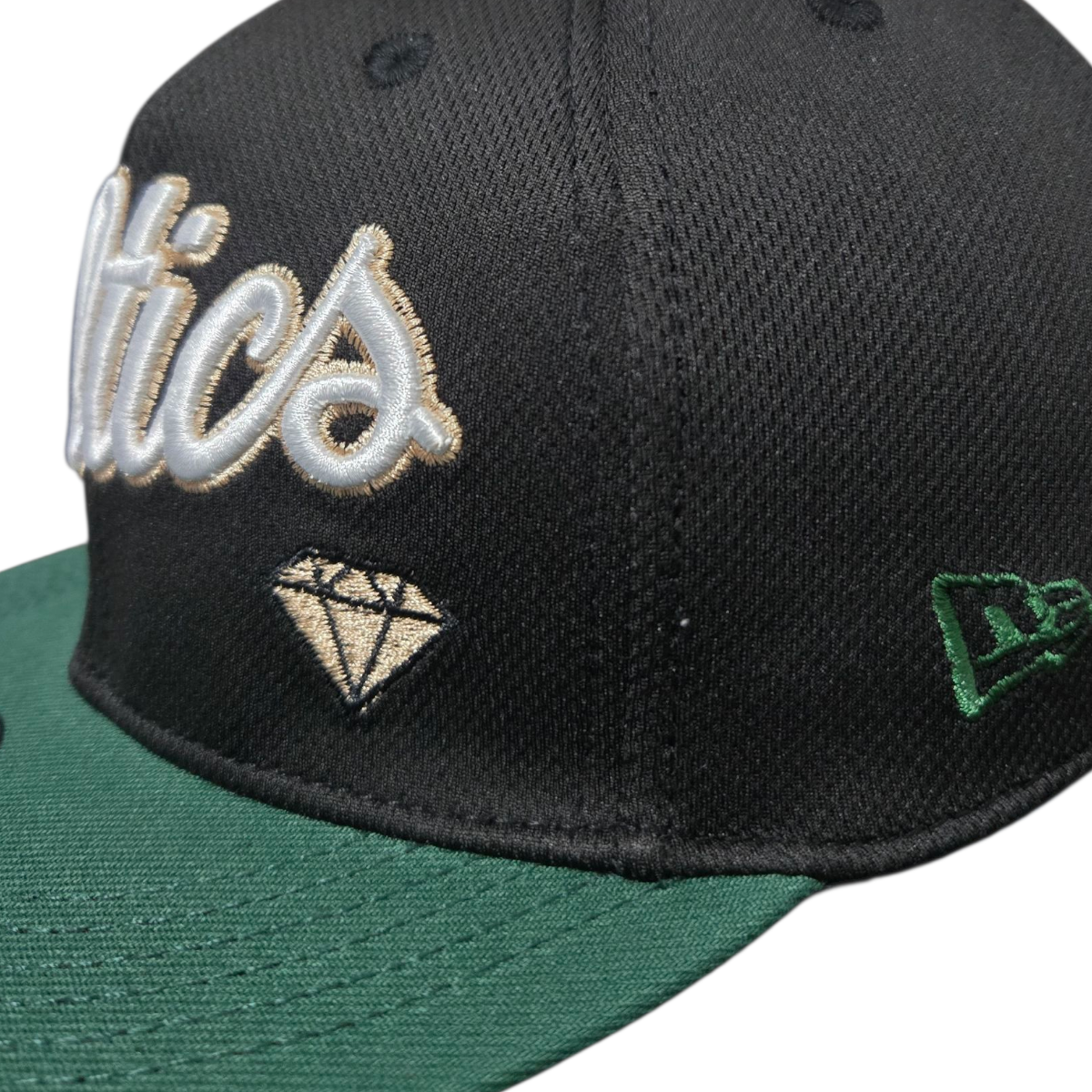 Gorra Snapback Boston Celtics – City Edition 2022 | Ajustable Negro / Verde