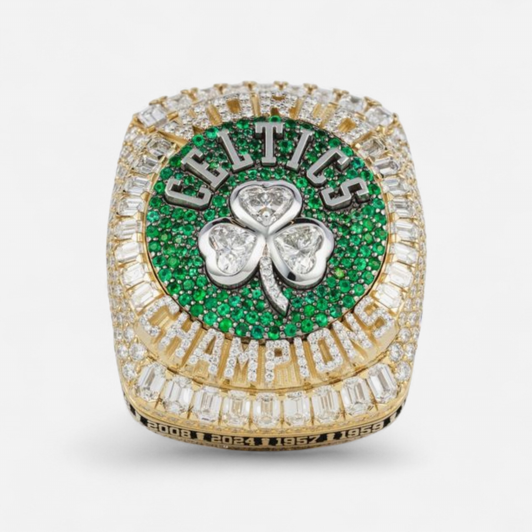 Anillo Campeones Boston Celtics 2024 – Tatum Edición Conmemorativa