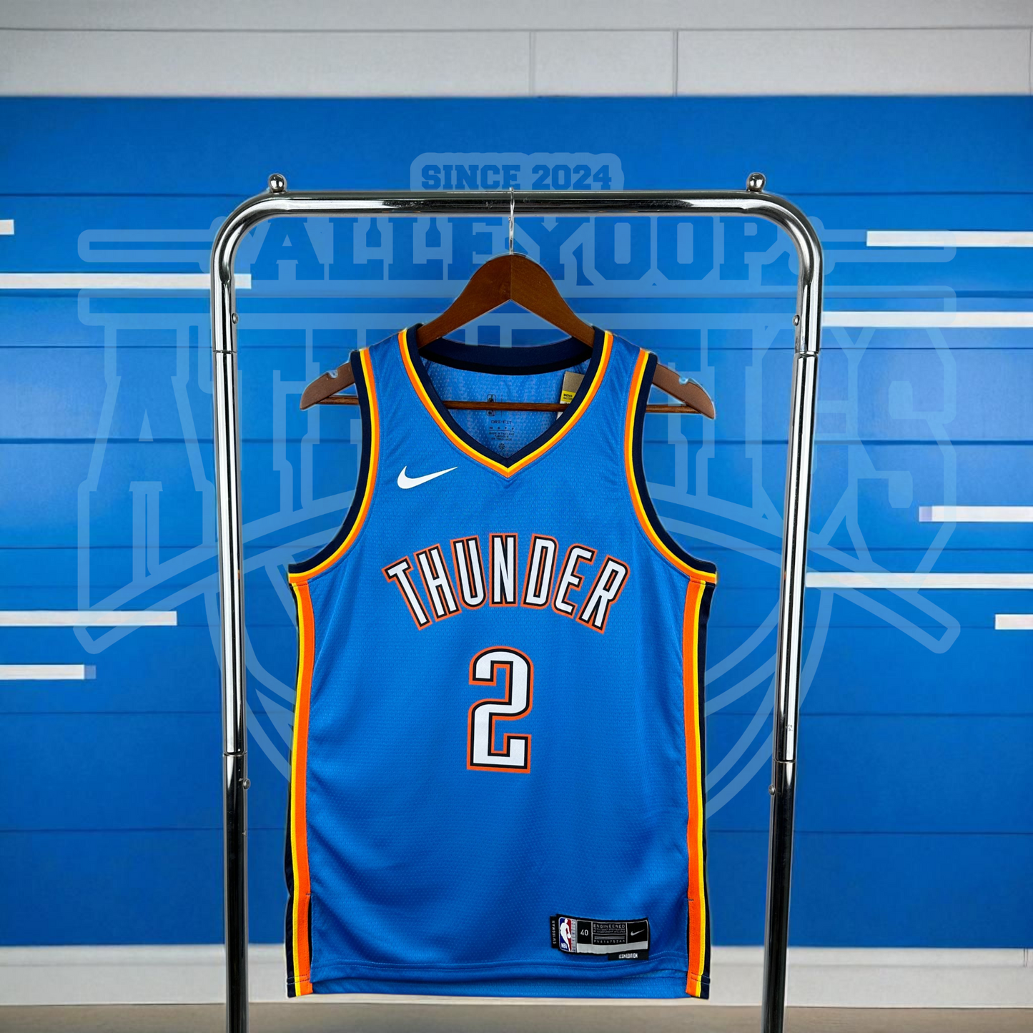 Jersey Oklahoma City Thunder Icon Edition 2025 – Shai Gilgeous-Alexander #2
