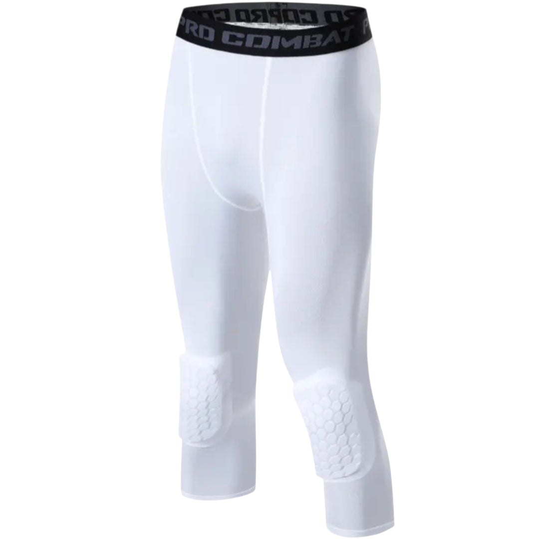 Licra Basketball Pro | Protección Hexagonal para Rodillas