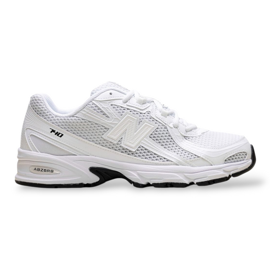 New Balance 740 Triple White – Lifestyle Running