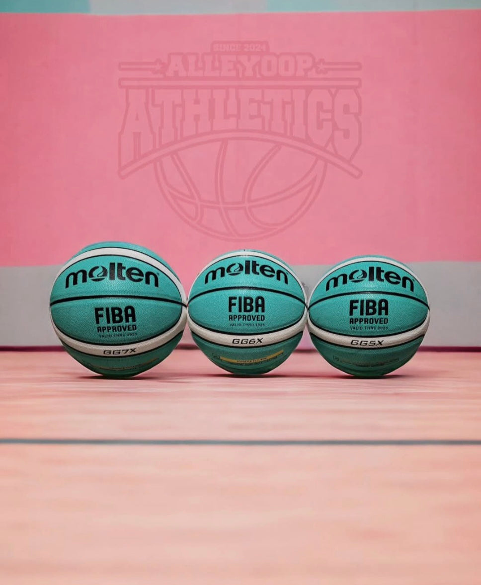 Balón De Básquetbol Molten GG7X Interior/Exterior Menta Tiffany Piel Sintética