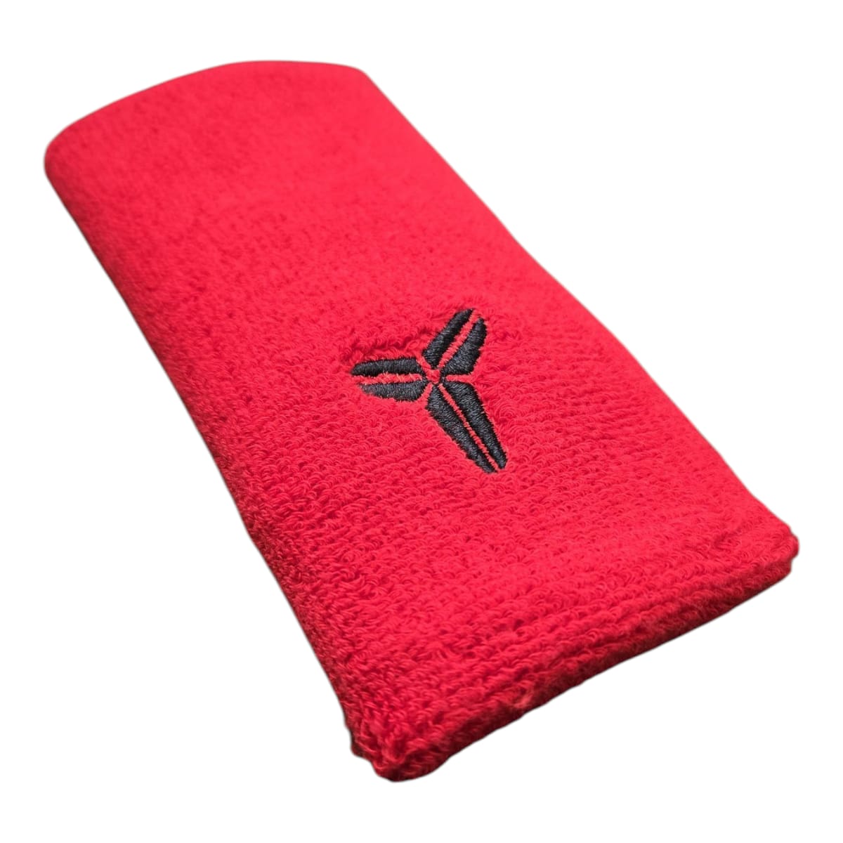 Muñequera Deportiva Doble Ancho – Logo Estilo Kobe