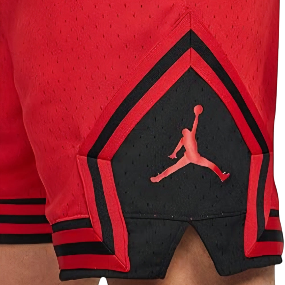 Shorts Diamond Basic  – MJ Sport Edition Rojo Negro
