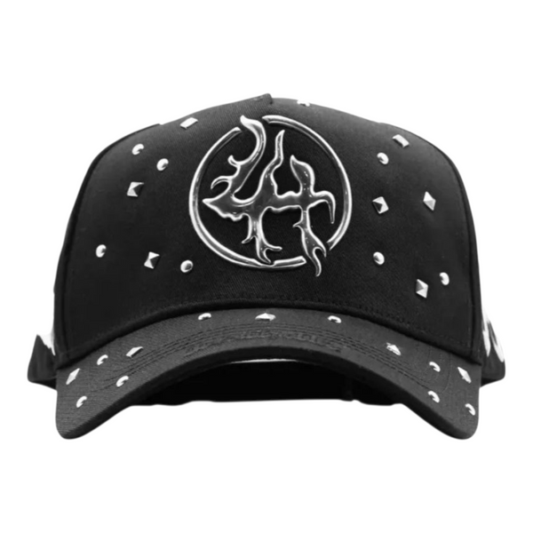 Gorra Diseño Dandy Hats X Lost Hills Chrome Negro Plata