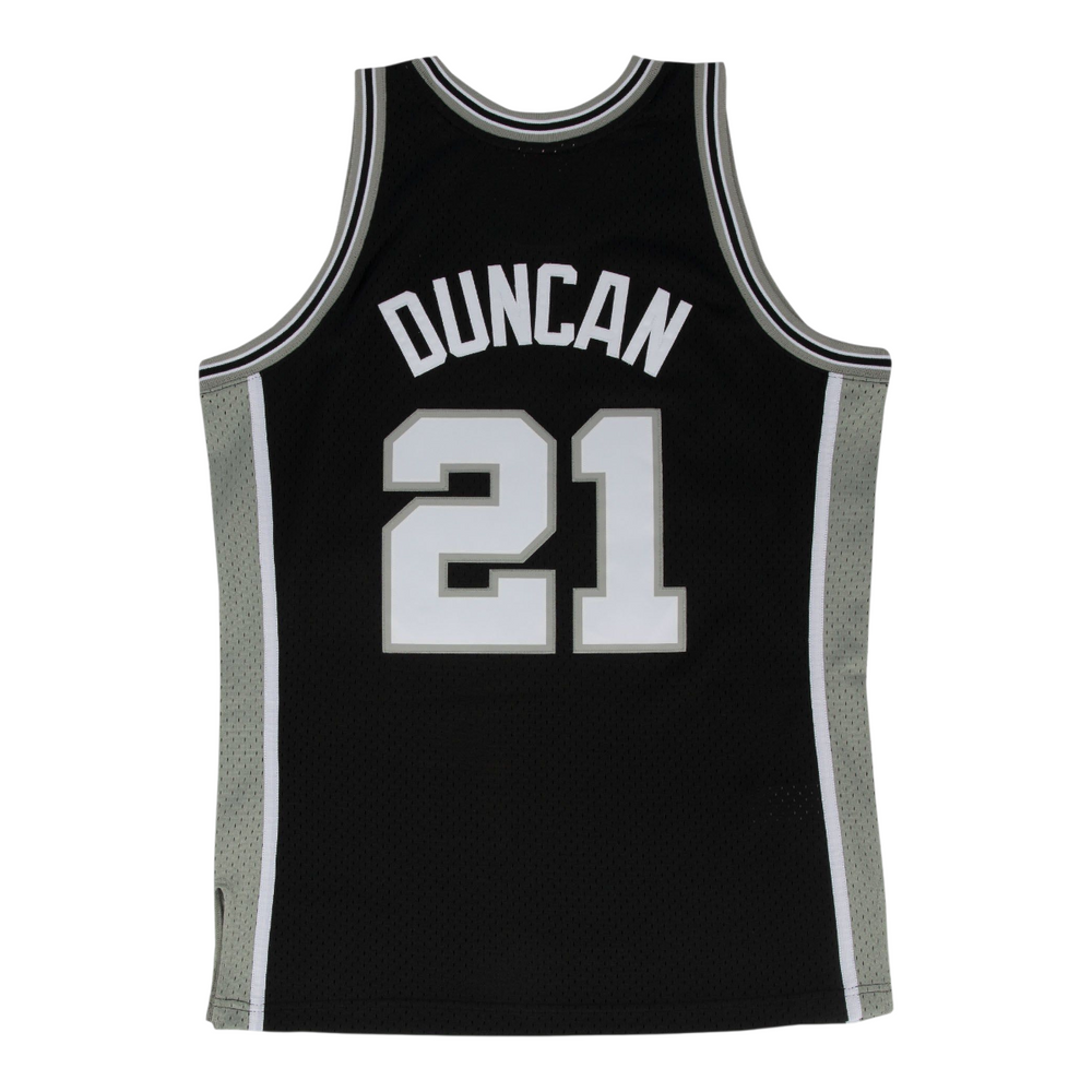 Jersey Clásico San Antonio Spurs 1998-99 – Tim Duncan #21 Negro