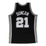 Jersey Clásico San Antonio Spurs 1998-99 – Tim Duncan #21 Negro
