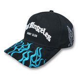 Gorra Diseño Dandy Hats Los Angeles Dandy Club Flamas Azules