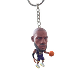 Llavero Figura de Jugador de Básquetbol – Mini Coleccionable con Balón