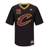 Jersey Manga Corta Cleveland Cavaliers 2016 – LeBron James #23 Negro
