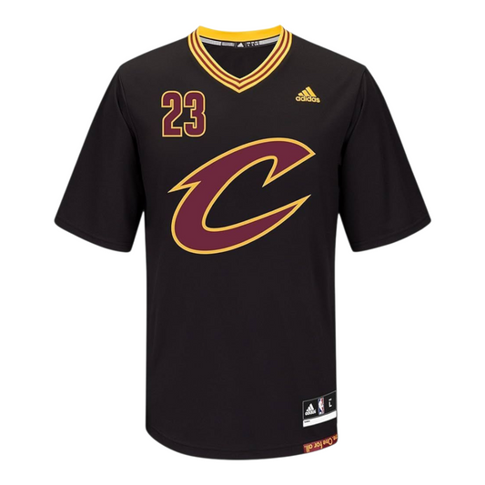 Jersey Manga Corta Cleveland Cavaliers 2016 – LeBron James #23 Negro
